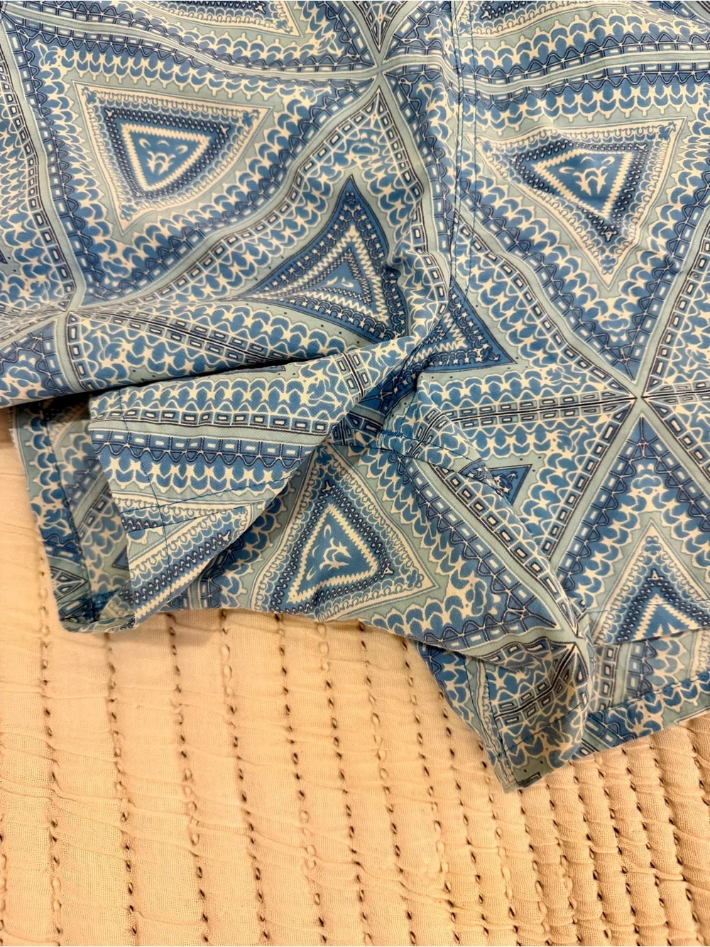 Patagonia Baggies in Blue Geo Print - 5in inseam - Picture 4 of 8